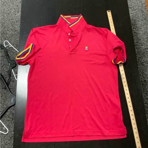 Psycho Bunny Other - Psycho Bunny  red/hot pink golf / polo shirt size 7/ XL